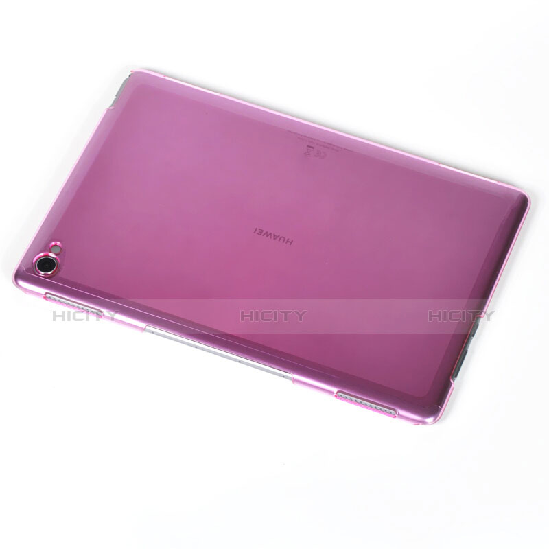 Housse Ultra Fine TPU Souple Transparente pour Huawei MediaPad C5 10 10.1 BZT-W09 AL00 Rose Plus