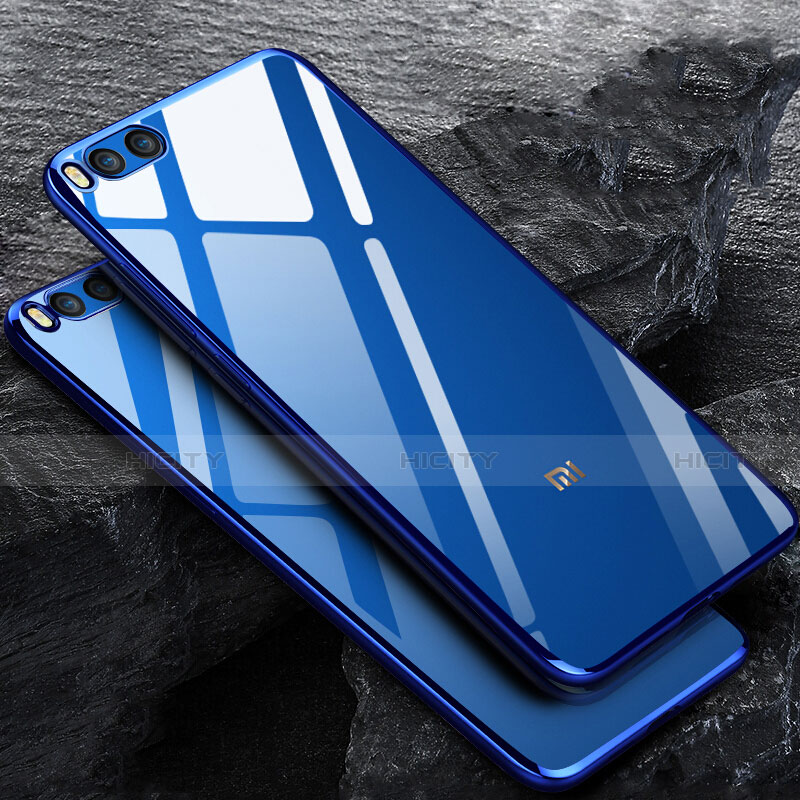 Housse Ultra Fine TPU Souple Transparente pour Xiaomi Mi Note 3 Bleu Plus