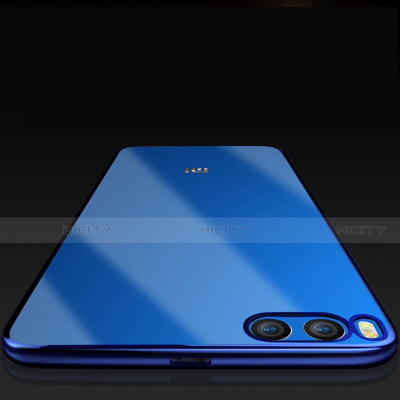 Housse Ultra Fine TPU Souple Transparente pour Xiaomi Mi Note 3 Bleu Plus