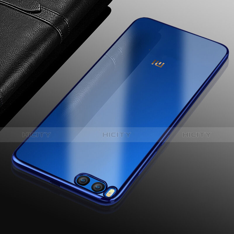 Housse Ultra Fine TPU Souple Transparente pour Xiaomi Mi Note 3 Bleu Plus