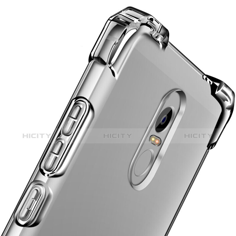 Housse Ultra Fine TPU Souple Transparente pour Xiaomi Redmi Note 4 Standard Edition Gris Plus