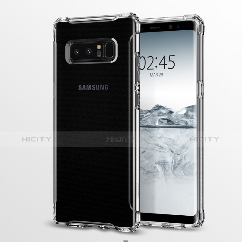 Housse Ultra Fine TPU Souple Transparente R03 pour Samsung Galaxy Note 8 Clair Plus