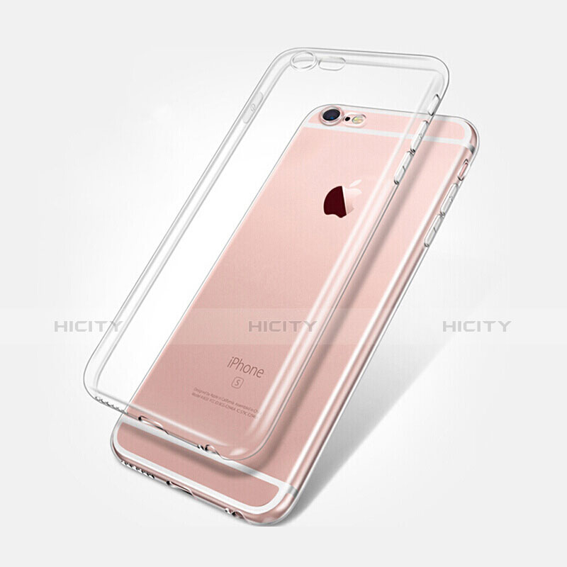 Housse Ultra Fine TPU Souple Transparente T02 pour Apple iPhone 6 Clair Plus