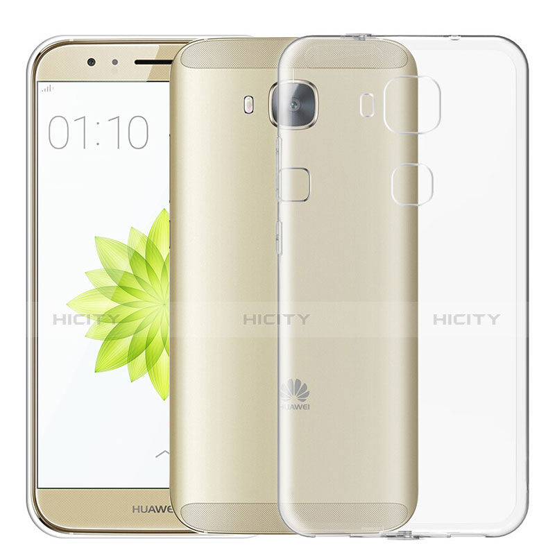 Housse Ultra Fine TPU Souple Transparente T02 pour Huawei GX8 Clair Plus