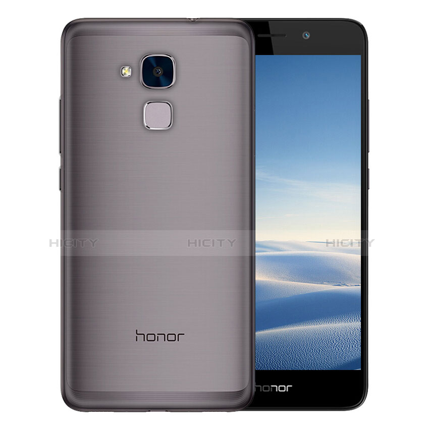 Housse Ultra Fine TPU Souple Transparente T02 pour Huawei Honor 7 Lite Gris Plus