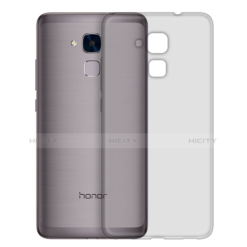 Housse Ultra Fine TPU Souple Transparente T02 pour Huawei Honor 7 Lite Gris Plus