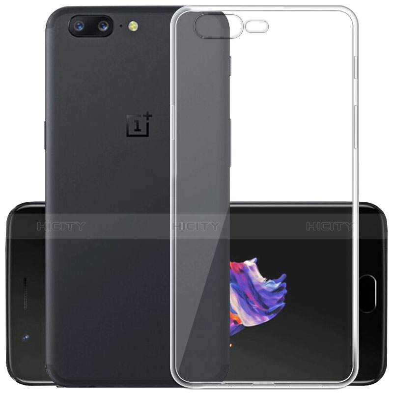 Housse Ultra Fine TPU Souple Transparente T02 pour OnePlus 5 Clair Plus