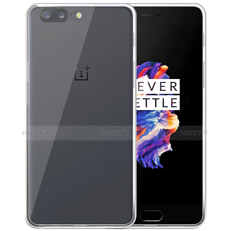 Housse Ultra Fine TPU Souple Transparente T02 pour OnePlus 5 Clair Plus