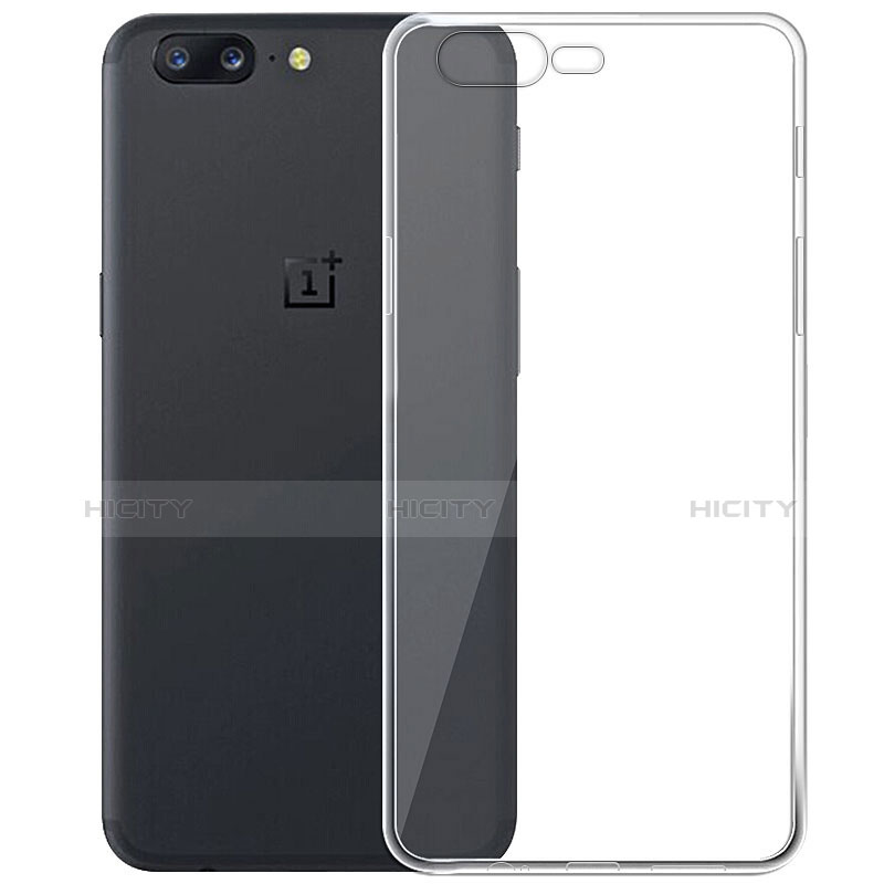 Housse Ultra Fine TPU Souple Transparente T02 pour OnePlus 5 Clair Plus