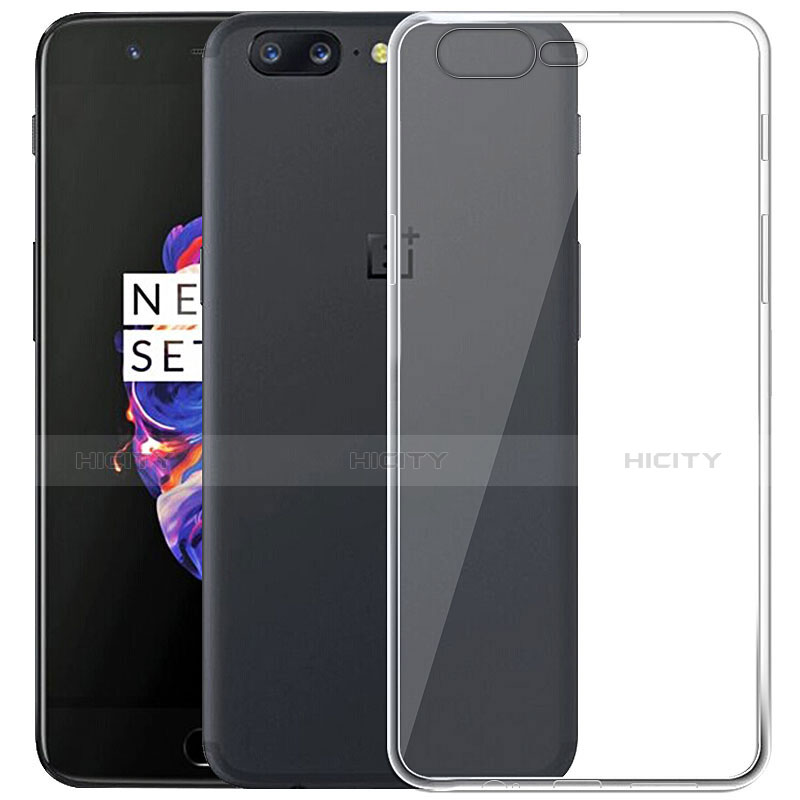 Housse Ultra Fine TPU Souple Transparente T02 pour OnePlus 5 Clair Plus