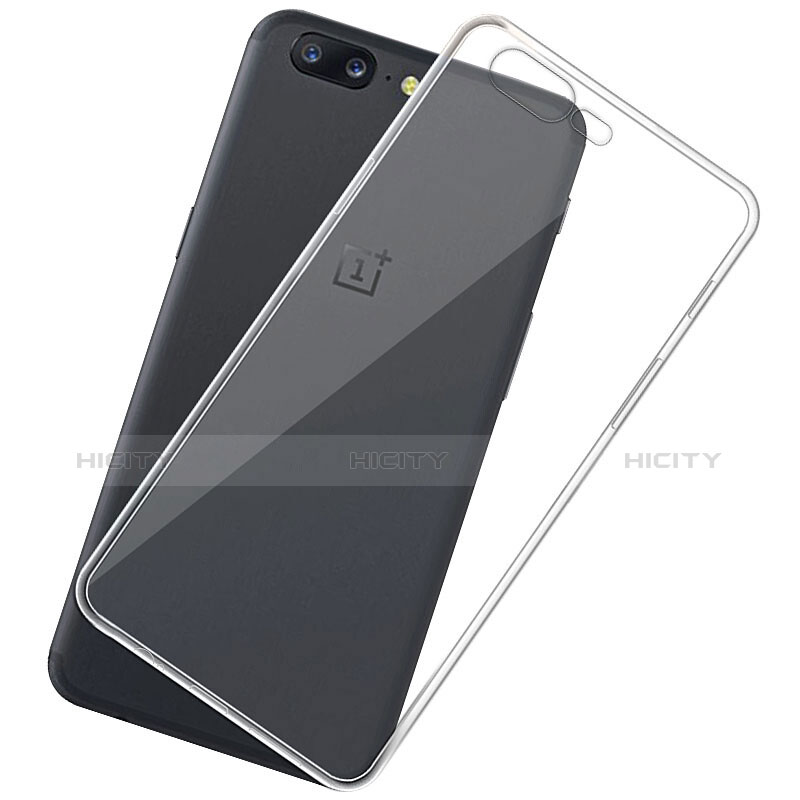 Housse Ultra Fine TPU Souple Transparente T02 pour OnePlus 5 Clair Plus