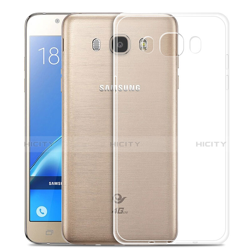 Housse Ultra Fine TPU Souple Transparente T02 pour Samsung Galaxy J5 Duos (2016) Clair Plus