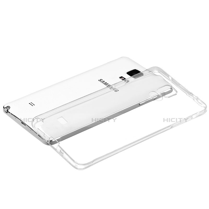 Housse Ultra Fine TPU Souple Transparente T02 pour Samsung Galaxy Note 4 Duos N9100 Dual SIM Clair Plus