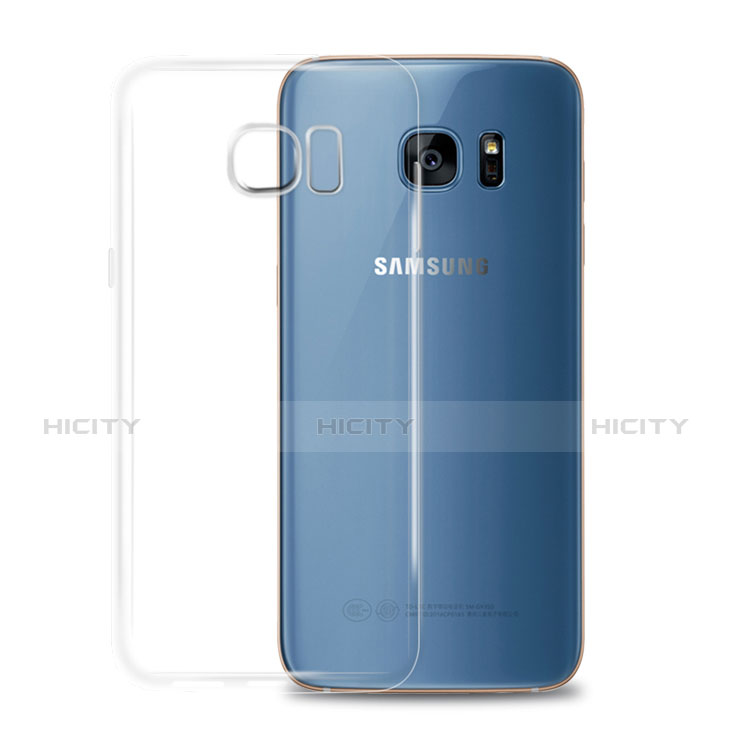 Housse Ultra Fine TPU Souple Transparente T02 pour Samsung Galaxy S7 G930F G930FD Clair Plus