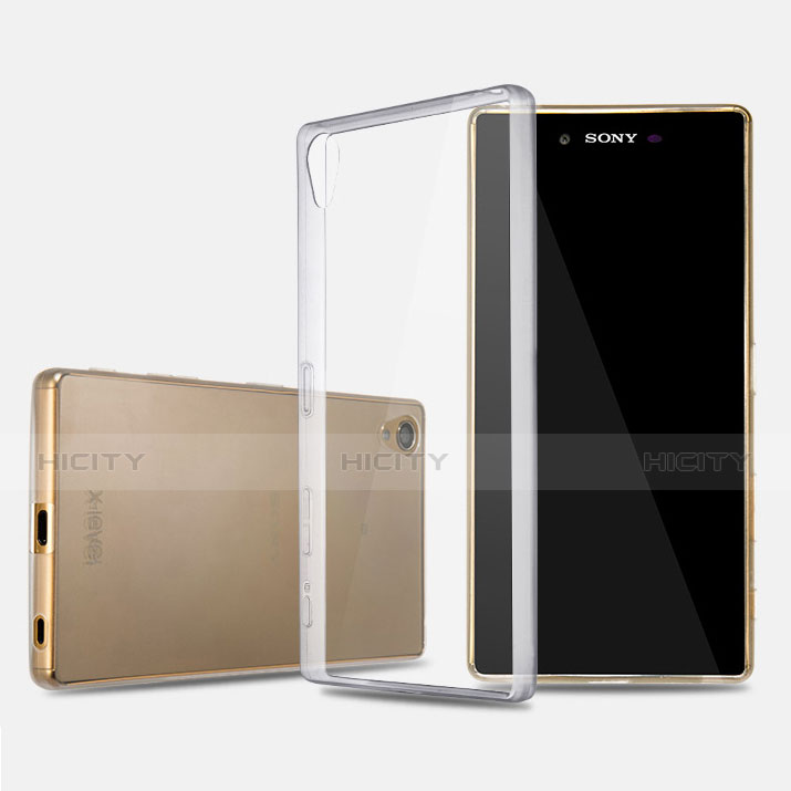 Housse Ultra Fine TPU Souple Transparente T02 pour Sony Xperia Z5 Premium Clair Plus