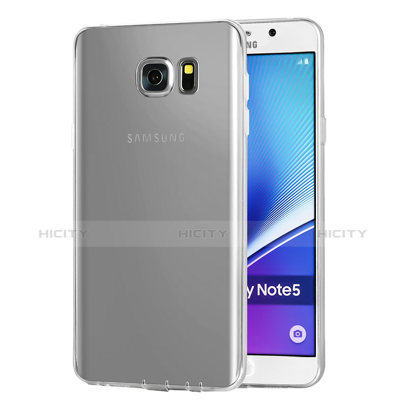 Housse Ultra Fine TPU Souple Transparente T03 pour Samsung Galaxy Note 5 N9200 N920 N920F Clair Plus