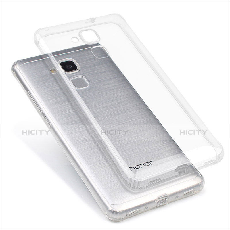 Housse Ultra Fine TPU Souple Transparente T04 pour Huawei Honor 7 Lite Clair Plus