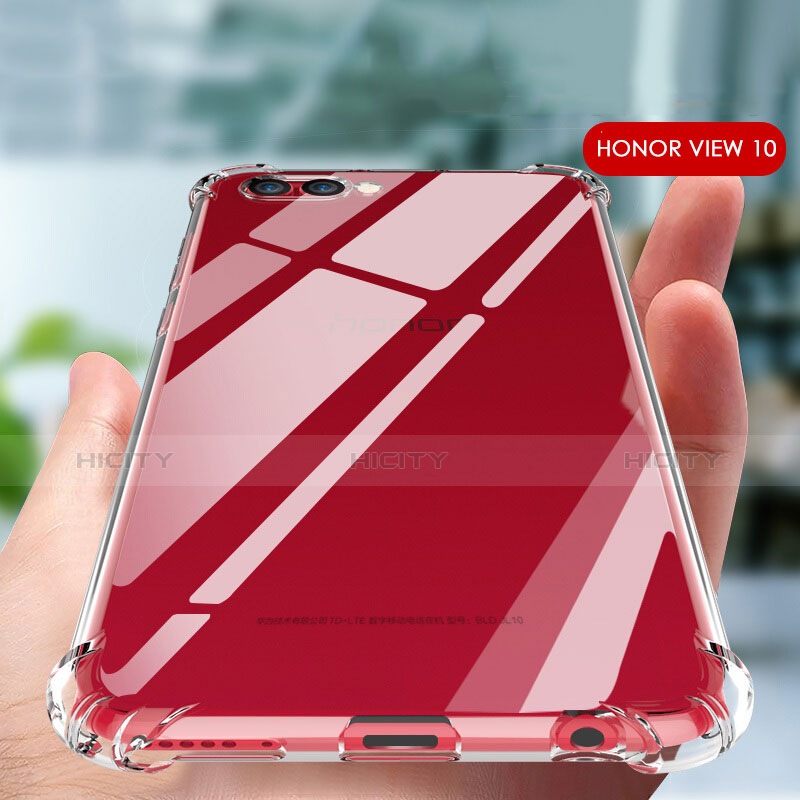 Housse Ultra Fine TPU Souple Transparente T04 pour Huawei Honor V10 Clair Plus