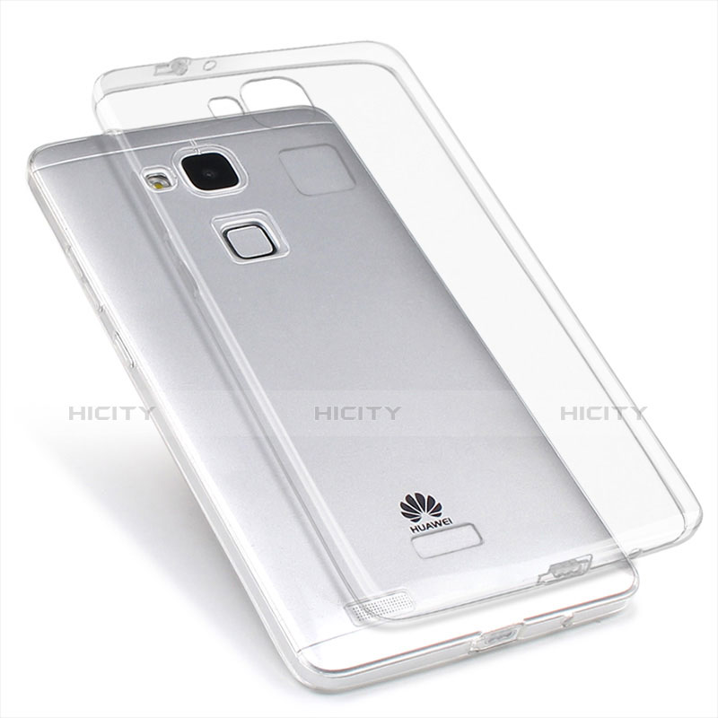 Housse Ultra Fine TPU Souple Transparente T04 pour Huawei Mate 7 Clair Plus