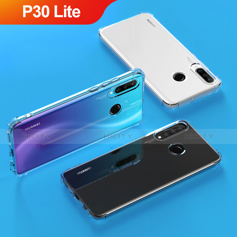 Housse Ultra Fine TPU Souple Transparente T04 pour Huawei P30 Lite New Edition Clair Plus