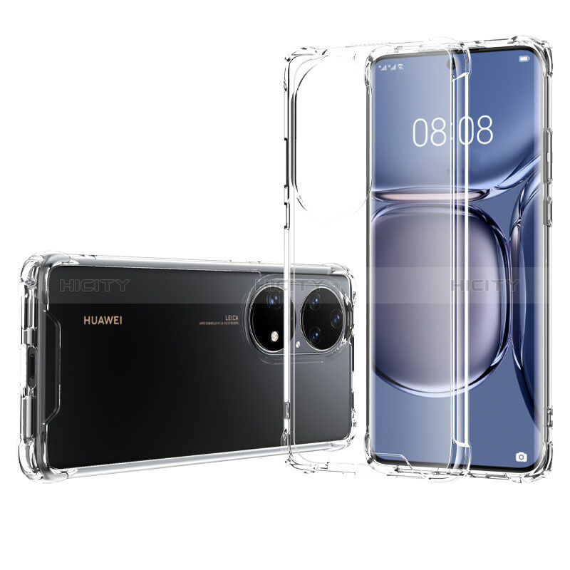 Housse Ultra Fine TPU Souple Transparente T04 pour Huawei P50 Clair Plus