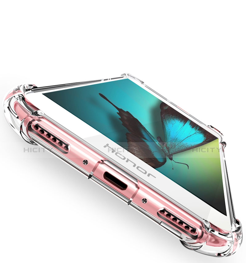 Housse Ultra Fine TPU Souple Transparente T04 pour Huawei Y6 Pro (2017) Clair Plus