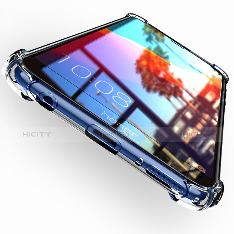 Housse Ultra Fine TPU Souple Transparente T04 pour Huawei Y7 (2018) Clair Plus