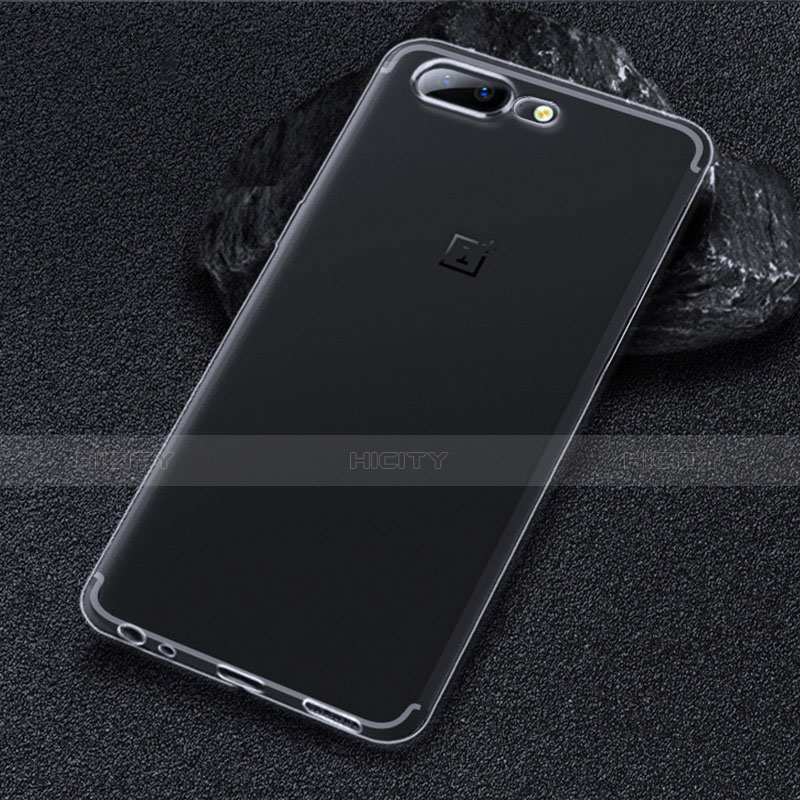 Housse Ultra Fine TPU Souple Transparente T04 pour OnePlus 5 Clair Plus