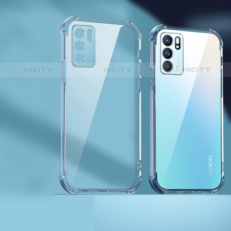 Housse Ultra Fine TPU Souple Transparente T04 pour Oppo Reno6 Pro 5G India Clair Plus