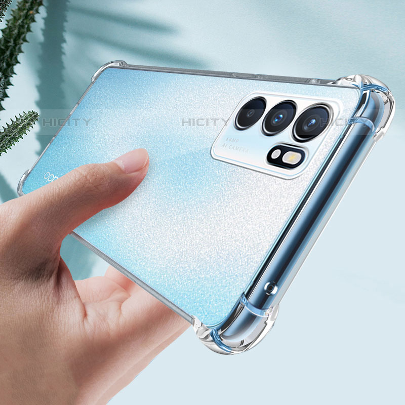 Housse Ultra Fine TPU Souple Transparente T04 pour Oppo Reno6 Pro 5G India Clair Plus