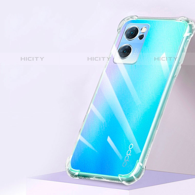 Housse Ultra Fine TPU Souple Transparente T04 pour Oppo Reno7 SE 5G Clair Plus