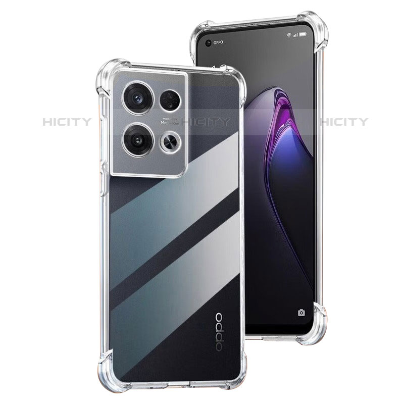 Housse Ultra Fine TPU Souple Transparente T04 pour Oppo Reno9 Pro 5G Clair Plus