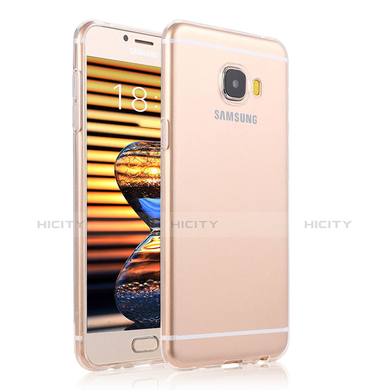 Housse Ultra Fine TPU Souple Transparente T04 pour Samsung Galaxy C5 Pro C5010 Clair Plus