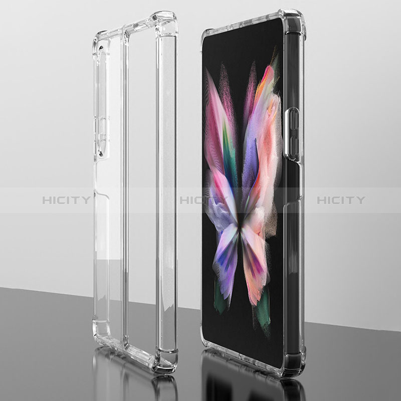 Housse Ultra Fine TPU Souple Transparente T04 pour Samsung Galaxy Z Fold3 5G Clair Plus