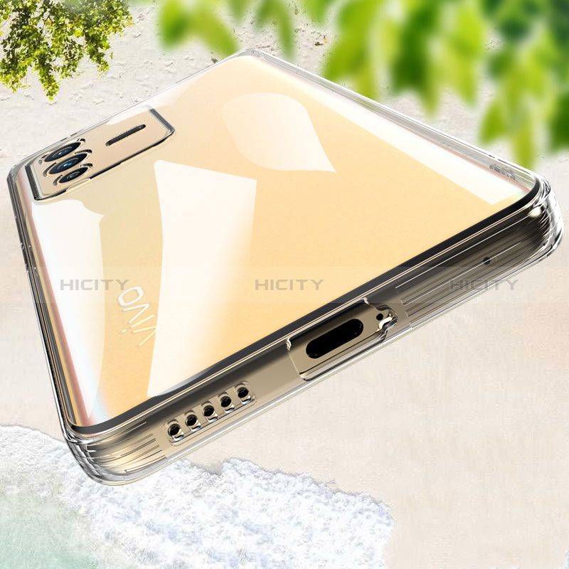 Housse Ultra Fine TPU Souple Transparente T04 pour Vivo V23 5G Clair Plus