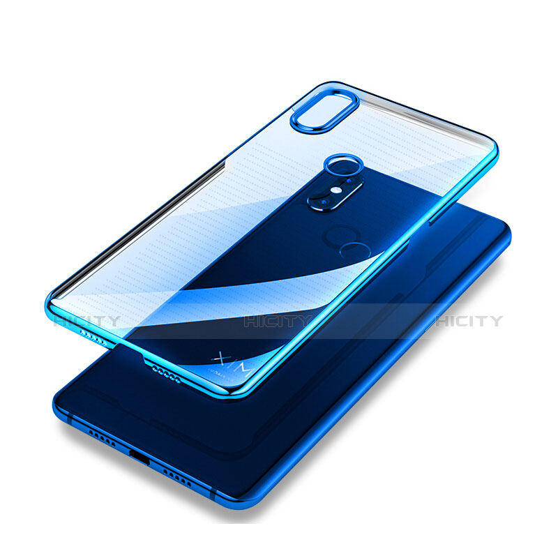 Housse Ultra Fine TPU Souple Transparente T04 pour Xiaomi Mi Mix 3 Bleu Plus