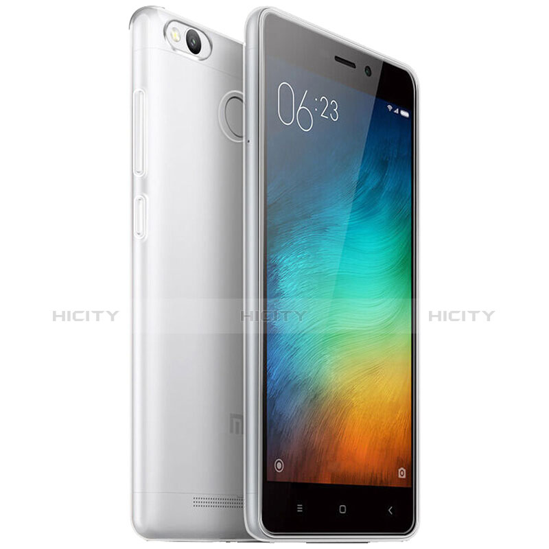 Housse Ultra Fine TPU Souple Transparente T04 pour Xiaomi Redmi 3 High Edition Clair Plus