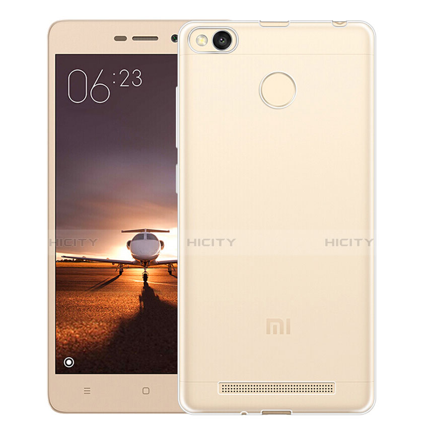 Housse Ultra Fine TPU Souple Transparente T04 pour Xiaomi Redmi 3 High Edition Clair Plus