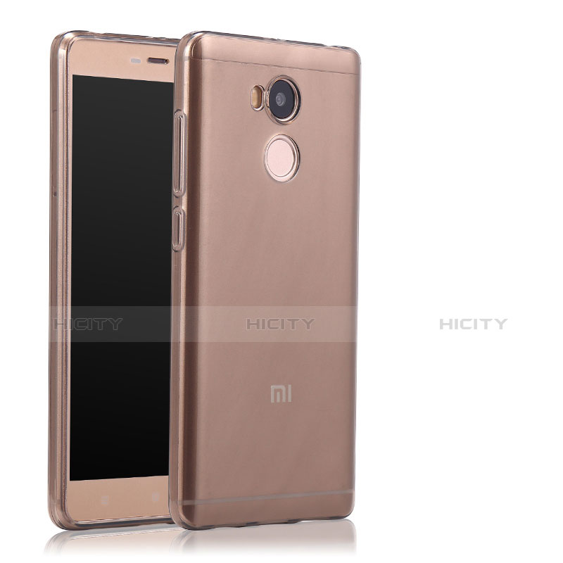 Housse Ultra Fine TPU Souple Transparente T04 pour Xiaomi Redmi 4 Prime High Edition Gris Plus