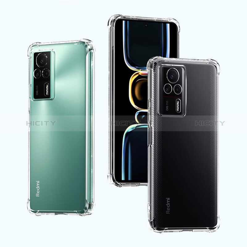 Housse Ultra Fine TPU Souple Transparente T04 pour Xiaomi Redmi K60E 5G Clair Plus