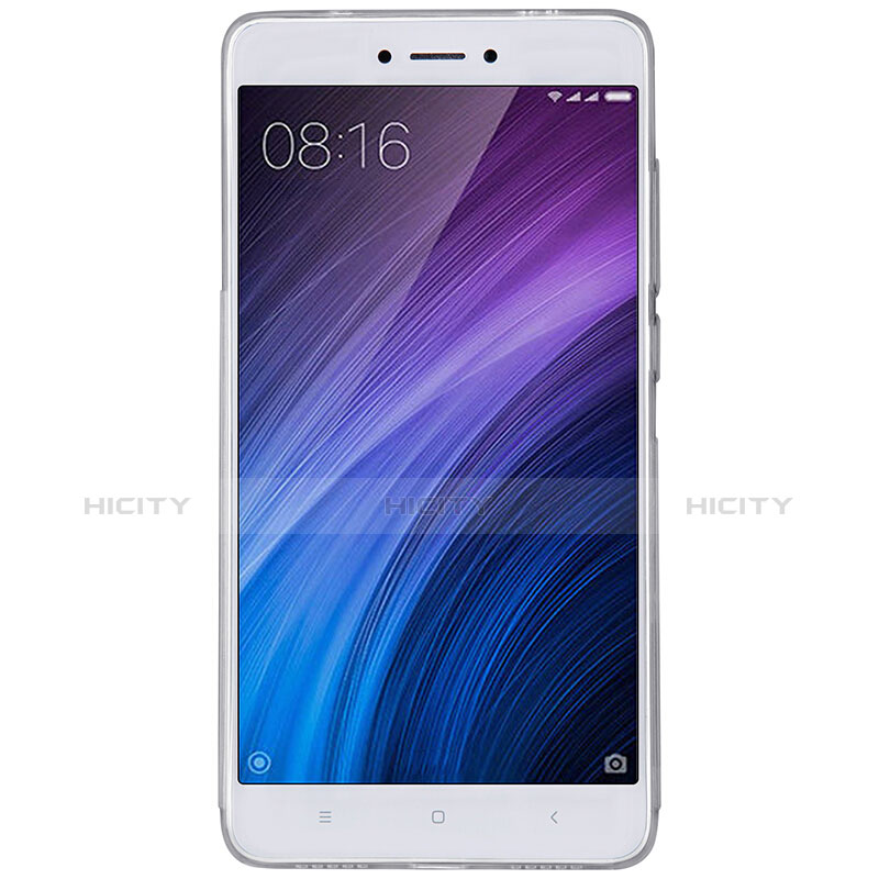 Housse Ultra Fine TPU Souple Transparente T04 pour Xiaomi Redmi Note 4 Standard Edition Gris Plus