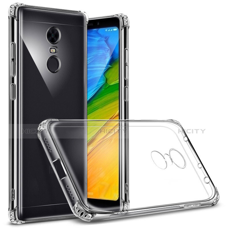 Housse Ultra Fine TPU Souple Transparente T04 pour Xiaomi Redmi Note 5 Indian Version Clair Plus