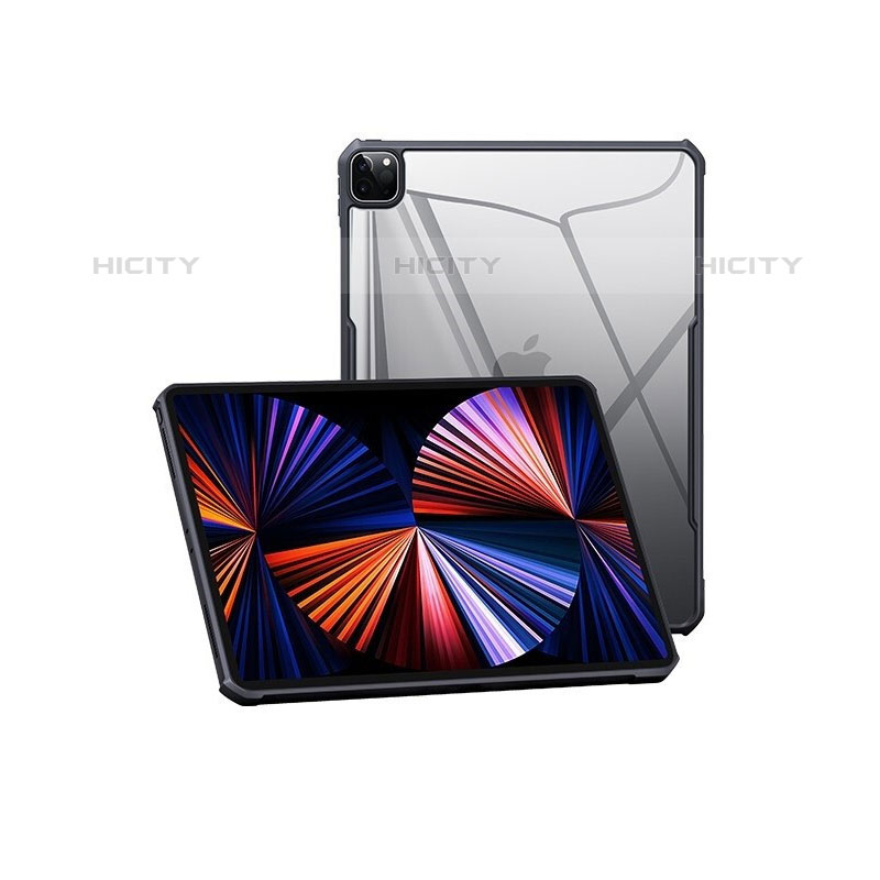 Housse Ultra Fine TPU Souple Transparente T05 pour Apple iPad Pro 11 (2021) Noir Plus