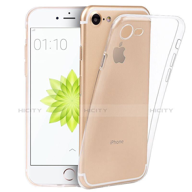 Housse Ultra Fine TPU Souple Transparente T05 pour Apple iPhone 7 Clair Plus