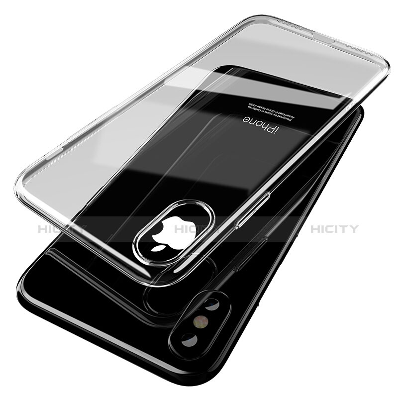 Housse Ultra Fine TPU Souple Transparente T05 pour Apple iPhone X Clair Plus