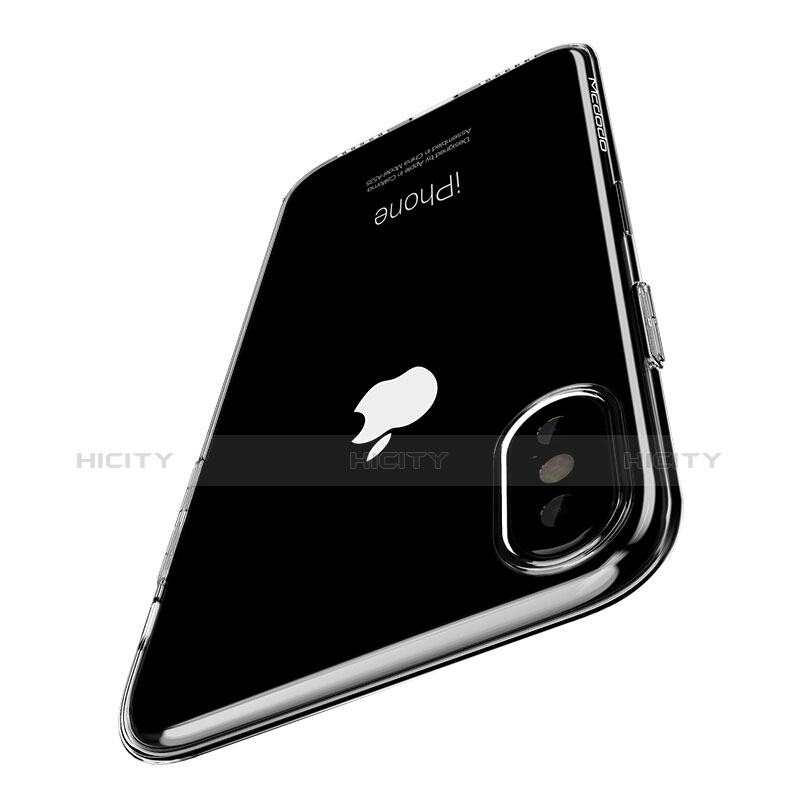 Housse Ultra Fine TPU Souple Transparente T05 pour Apple iPhone X Clair Plus