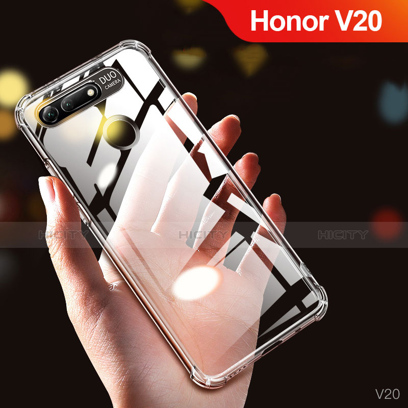 Housse Ultra Fine TPU Souple Transparente T05 pour Huawei Honor View 20 Clair Plus