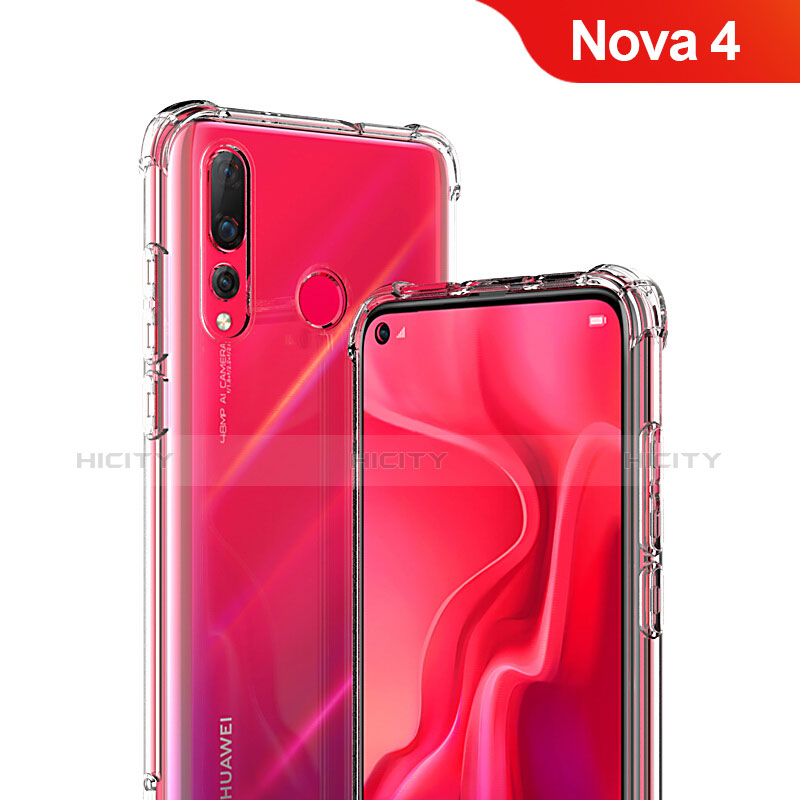 Housse Ultra Fine TPU Souple Transparente T05 pour Huawei Nova 4 Clair Plus