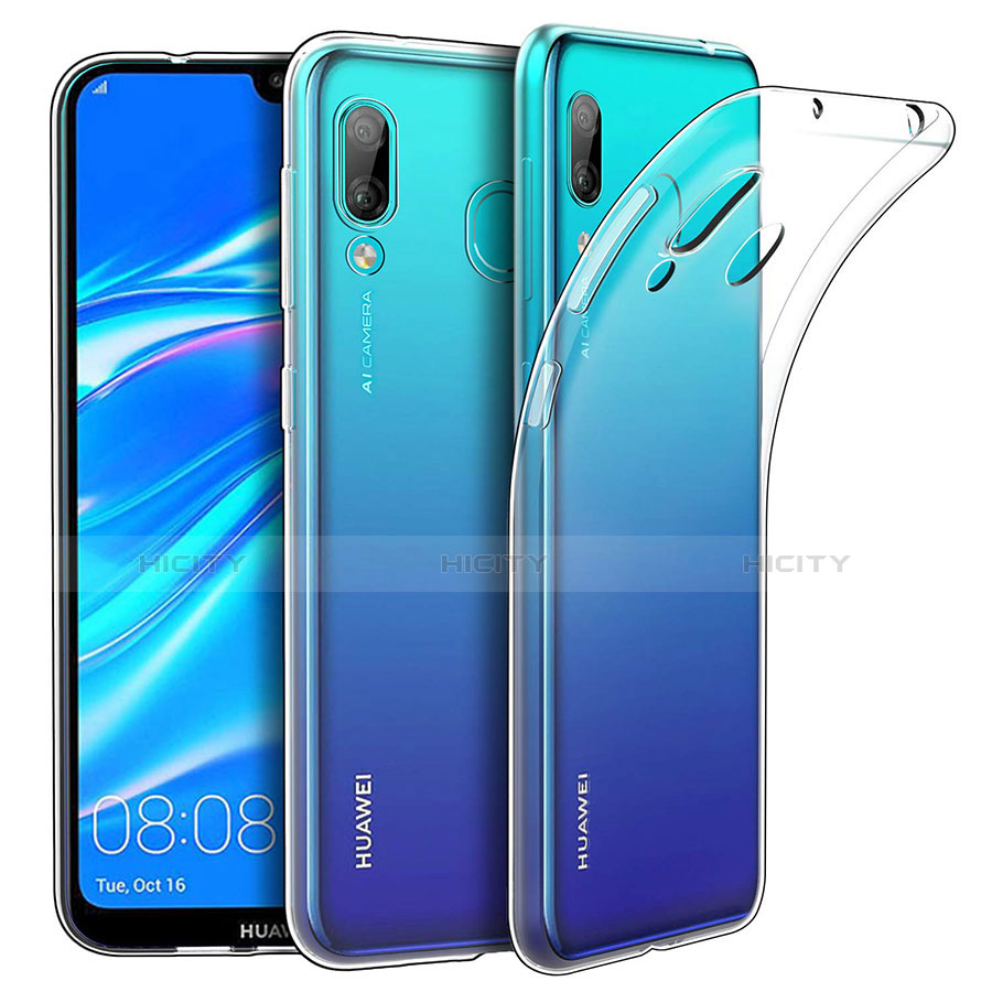 Housse Ultra Fine TPU Souple Transparente T05 pour Huawei Y7 Pro (2019) Clair Plus