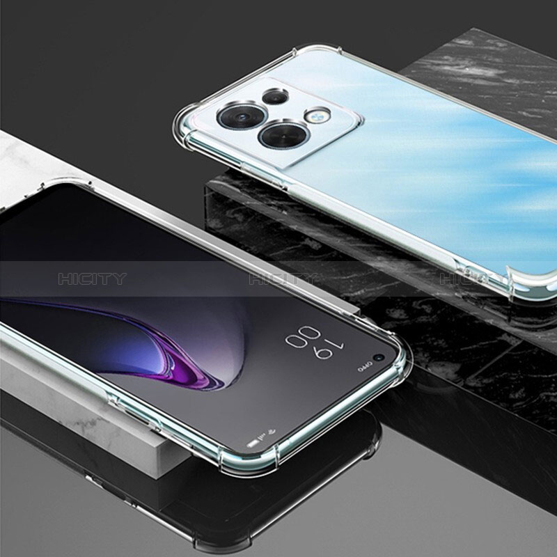 Housse Ultra Fine TPU Souple Transparente T05 pour Oppo Reno9 Pro+ Plus 5G Clair Plus